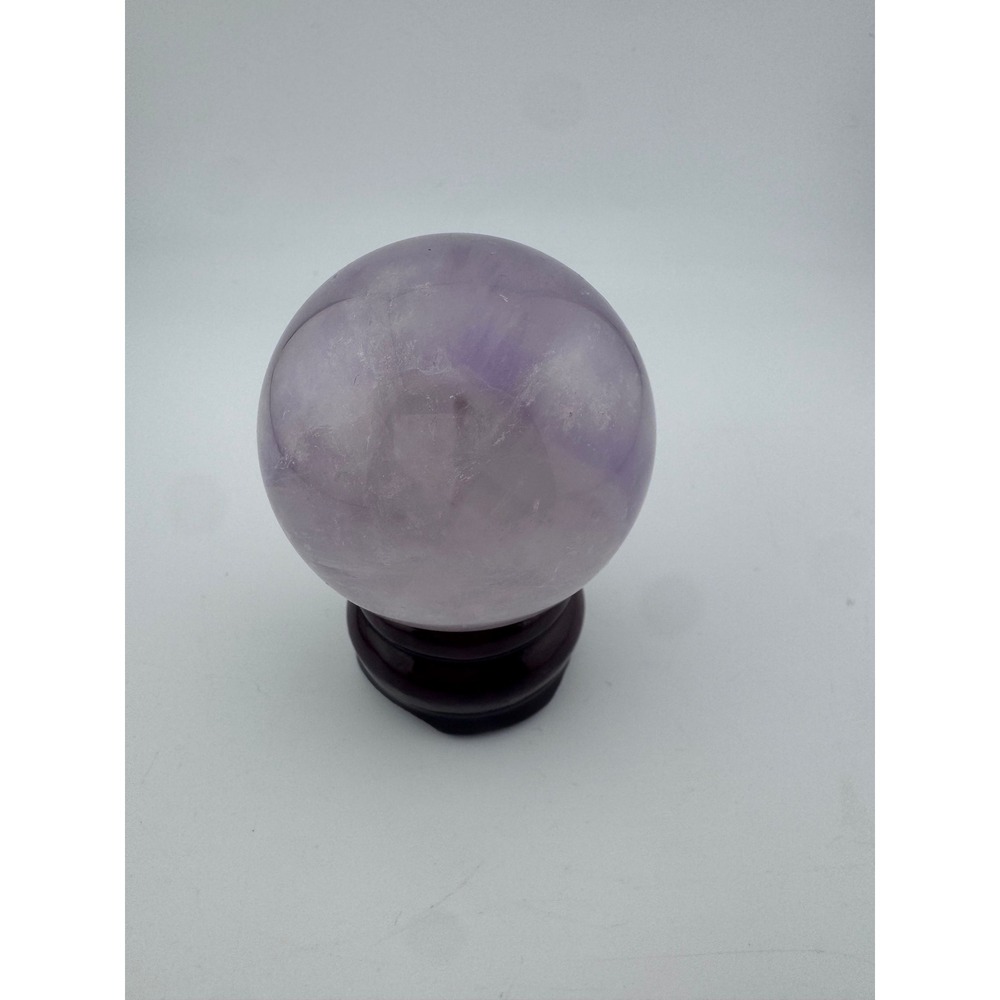 Lavender Clear Amethyst Sphere 2.16in